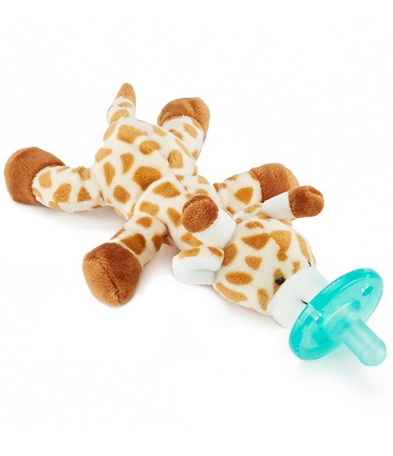 Color:White/Brown - Image 1 - Giraffe Pacifier