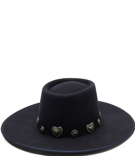 Color:Black - Image 1 - Rochelle Charm Panama Hat
