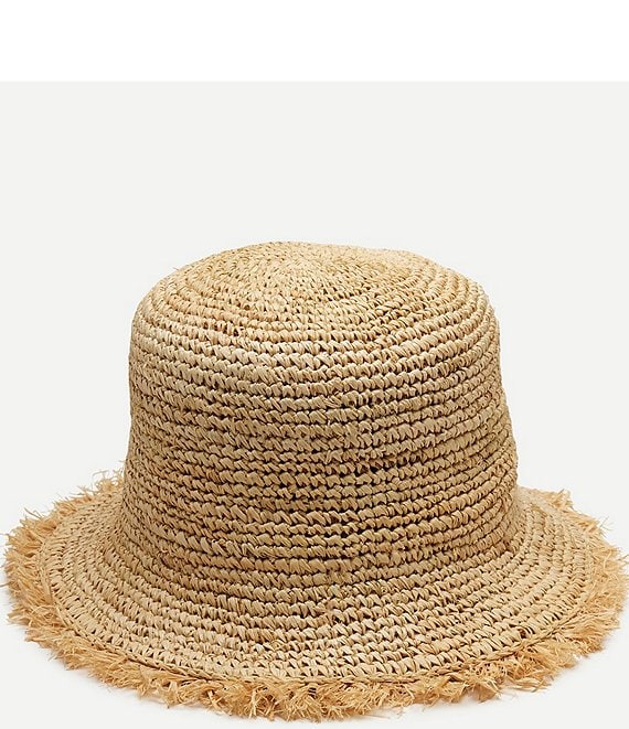 Wyeth Sabina Raffia Straw Bucket Hat | Dillard's