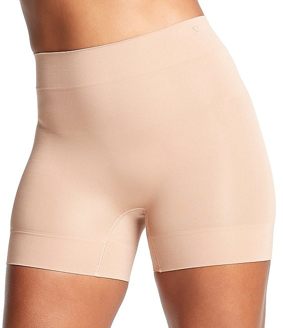 Color:Almond - Image 1 - Bria Comfortably Curved Shaping Shorts