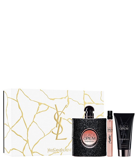 Yves Saint Laurent Black Opium Gift Set For Women ( Eau De Parfum 50ml