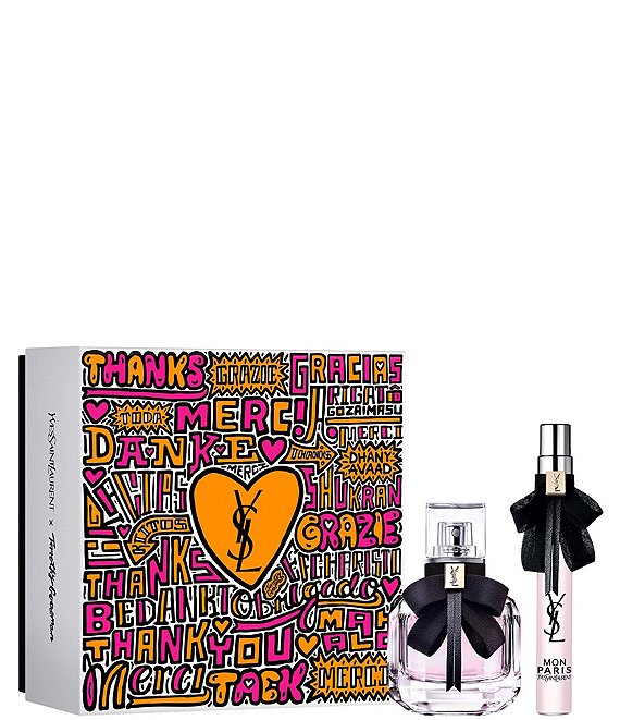 Mon Paris Ysl by Yves Saint Laurent 2 Piece Gift Set - 1.6 oz Eau de Parfum