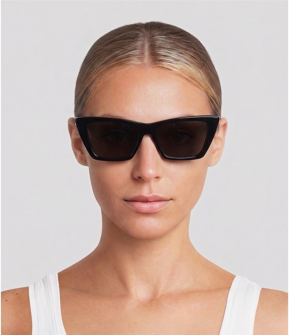 イブサンローラン　YVES SAINT LAURENT A404 Yves Saint Laurent Women's New Wave 53mm Cat Eye Sunglasses
