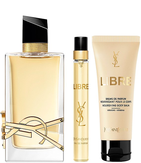 Yves Saint Laurent 香水セット 3本 Yves Saint Laurent Libre Eau de Parfum Gift Set | Dillard's