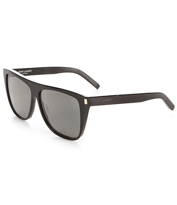 Saint Laurent Black Shield Sunglasses