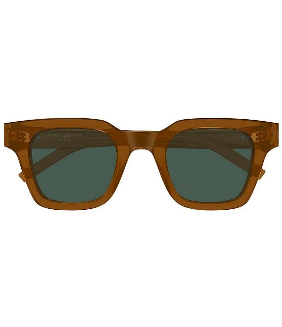Yves Saint Laurent Women's Monogram Hinge M 47mm Square Sunglasses