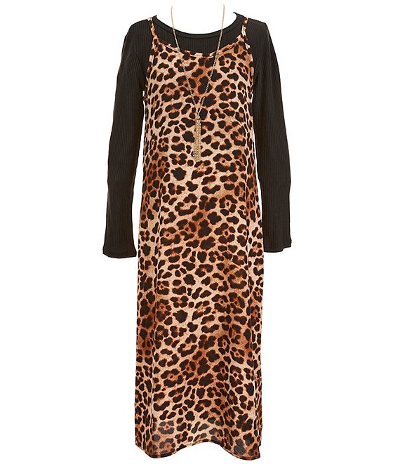 Animal print dress clearance dillards