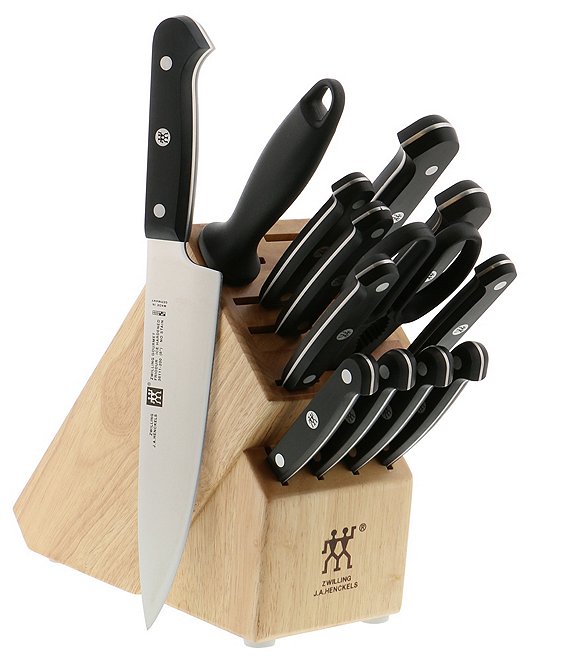 Zwilling J.A. Henckels Gourmet 14 Piece Block Set | Dillard's