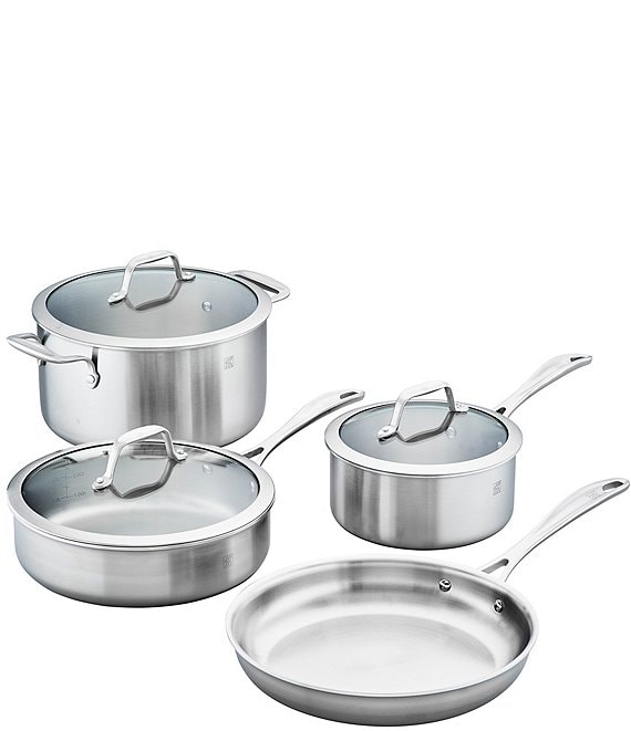 Zwilling Spirit 3-Ply 7pc Stainless Steel Cookware Set
