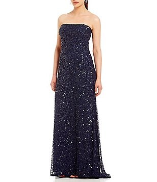 Strapless Formal Dress