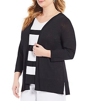 allison daley plus size sweaters shrugs cardigans dillards allison daley plus size clothing