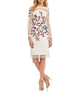 Bridal Shower Engagement Party Dresses Dillards Antonio Melani Delia Fl Printed Sheath Dress