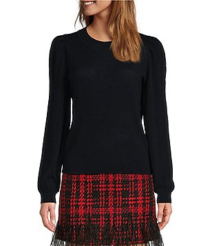 CLAIRE CASHMERE CREW NECK SWEATER