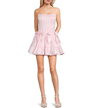 トップス Tack Flare Dress Luana Fit-and-Flare Dress | GUESS