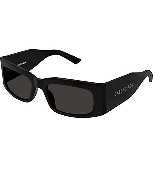 balenciaga 58mm oval sunglasses