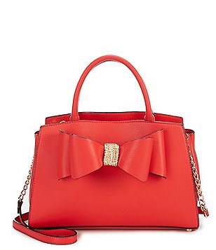 Betsey Johnson Handbags Purses Wallets Dillards Betsey Johnson Oh Bow You Don T Convertible Satchel