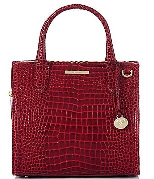 BRAHMIN Glissandro Collection Lane Red Crossbody Bag | Dillard's