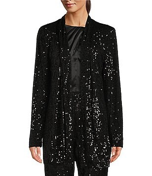 Calvin Klein Sequin Boyfriend Tunic | Dillard's Calvin Klein Sequin Boyfriend Tunic | Dillard's