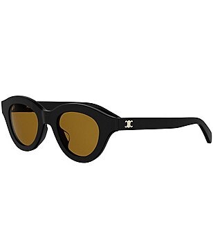 CELINE Unisex CELINE 3 Dots 53mm Navigator Sunglasses | Dillard's