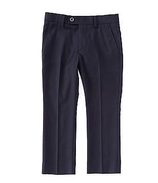 Class Club Little Boys Adjustable Waist Flat Front Dress Pants, , Black - Dillard's Exclusive4T