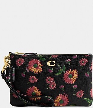 COACH®  Mini Skinny Id Case With Floral Print