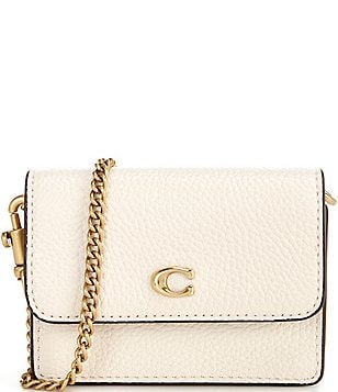 Coach Hayden Quilted Pillow Leather Crossbody Bag Chalk