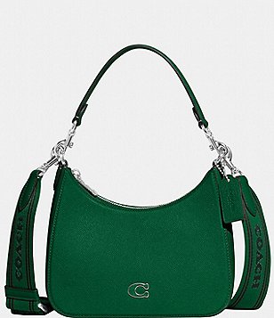 COACH Signature Jacquard Demi Bag Green Green One Size: Handbags