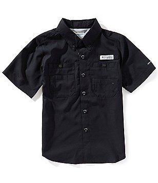 Columbia Little Boys 2T-4T Short-Sleeve Stretch Poplin