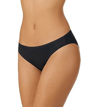DKNY Seamless Litewear Cut Anywhere Hipster Panty in Brown