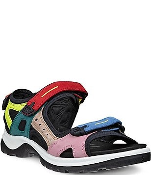 ECCO Offroad Yucatan Adjustable Strap Leather Sandals  display picture 1