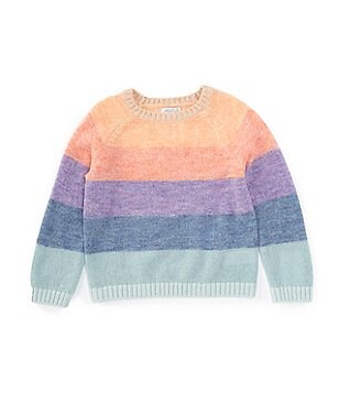 Flapdoodles Little Girls 2T-6X Kitty Intarsia Sweater | Dillard's