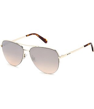 Fossil Women's Fos3062s Aviator Sunglasses