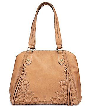 FRYE Maddie Leopard Leather O Ring Crossbody Bag MSRP $228