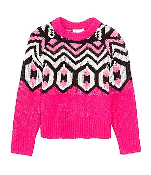 Big | Rhinestone GB Girls Sweater 7-16 Dillard\'s