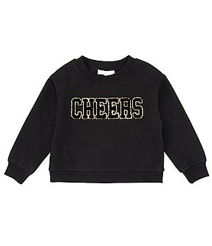 GB Little Girls 2T-6X Cheers Sweat Pants