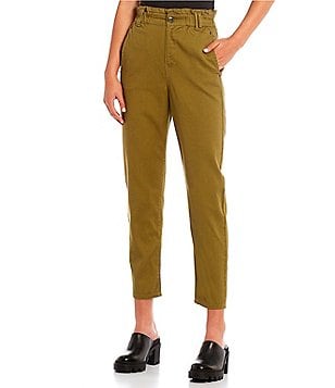 GB Paperbag Waist Twill Pants