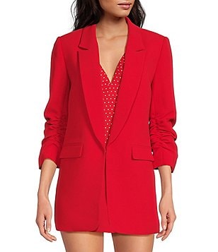 chinese dress ladies Natalie Gold Sequin Blazer Mini Dress - US 2