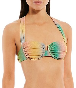 Rainbow bikini top – Loose n Lazy