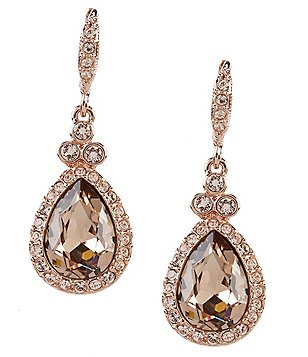 Givenchy Women S Jewelry Dillards Givenchy Pav Pear Drop Statement Earrings