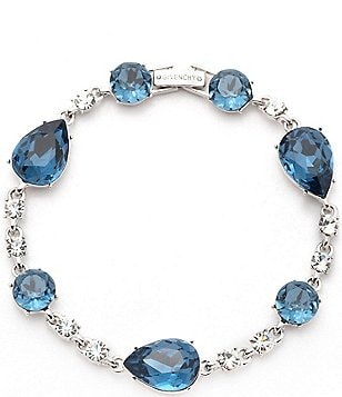【NEW】GIVENCHY★クラスター/ブレスレット $68 Givenchy gold tone red crystal square flex bracelet 7