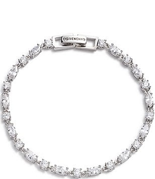 Givenchy Gold Tone Stone Line Bracelet | Dillard's