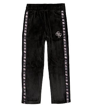 Guess Big Girls 7-16 Flared Leather Coated Pants