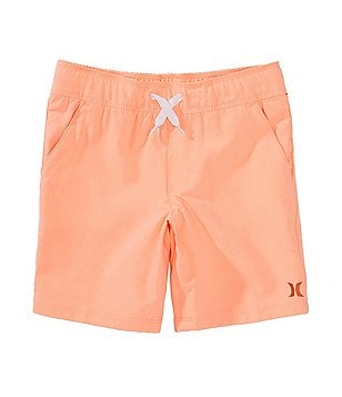 Hurley Little Boys 2T-7 Stretch Twill Hybrid Pull-On Shorts