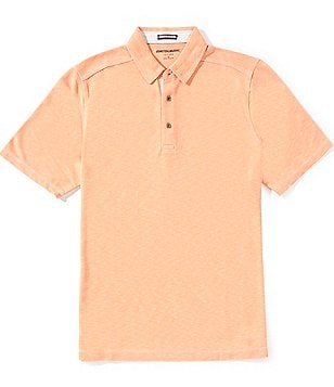 Johnston & Murphy XC4 Cool Degree Heathered Short Sleeve