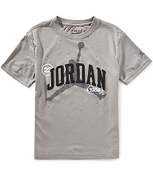 Jordan Big Boys 8-20 Short Sleeve Jumpman Jordan Stack T