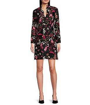 Split bell cuff button front dress hotsell