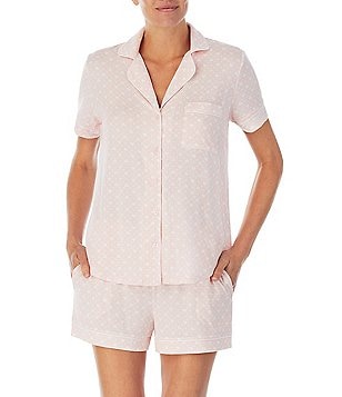 New Kate Spade 2 piece PJ Pajamas Women Fleece Bow Polka Dot Cheetah S M L