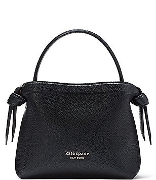 kate spade new york Morgan Leather Double Up Crossbody Bag, Black at John  Lewis & Partners