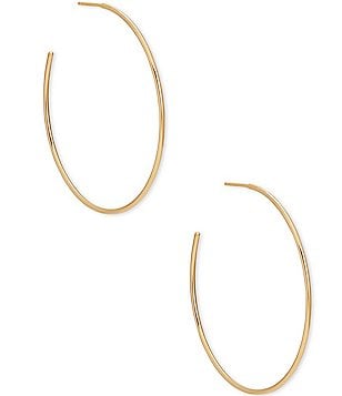 Keeley Hoop Earrings in Sterling Silver