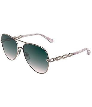 Kendra Scott KE101S Aviator Sunglass Gray Polarized Lenses Kendra Scott KE101S 043 Sunglasses Women main image 2